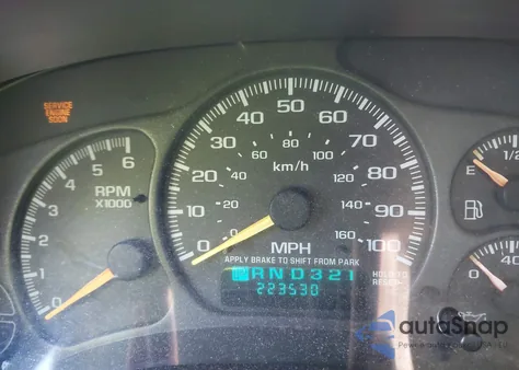 2000 Chevrolet Silverado 1500 Ls from USA, damaged, VIN 2GCEC19T1Y1113696